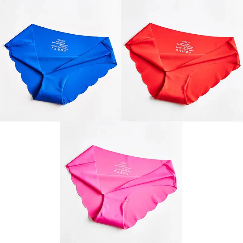 3Pcs Women's Panties Seamless Underwear For Woman Sexy Lingerie Briefs Female Lingerie Sports Women Underwear Intimates