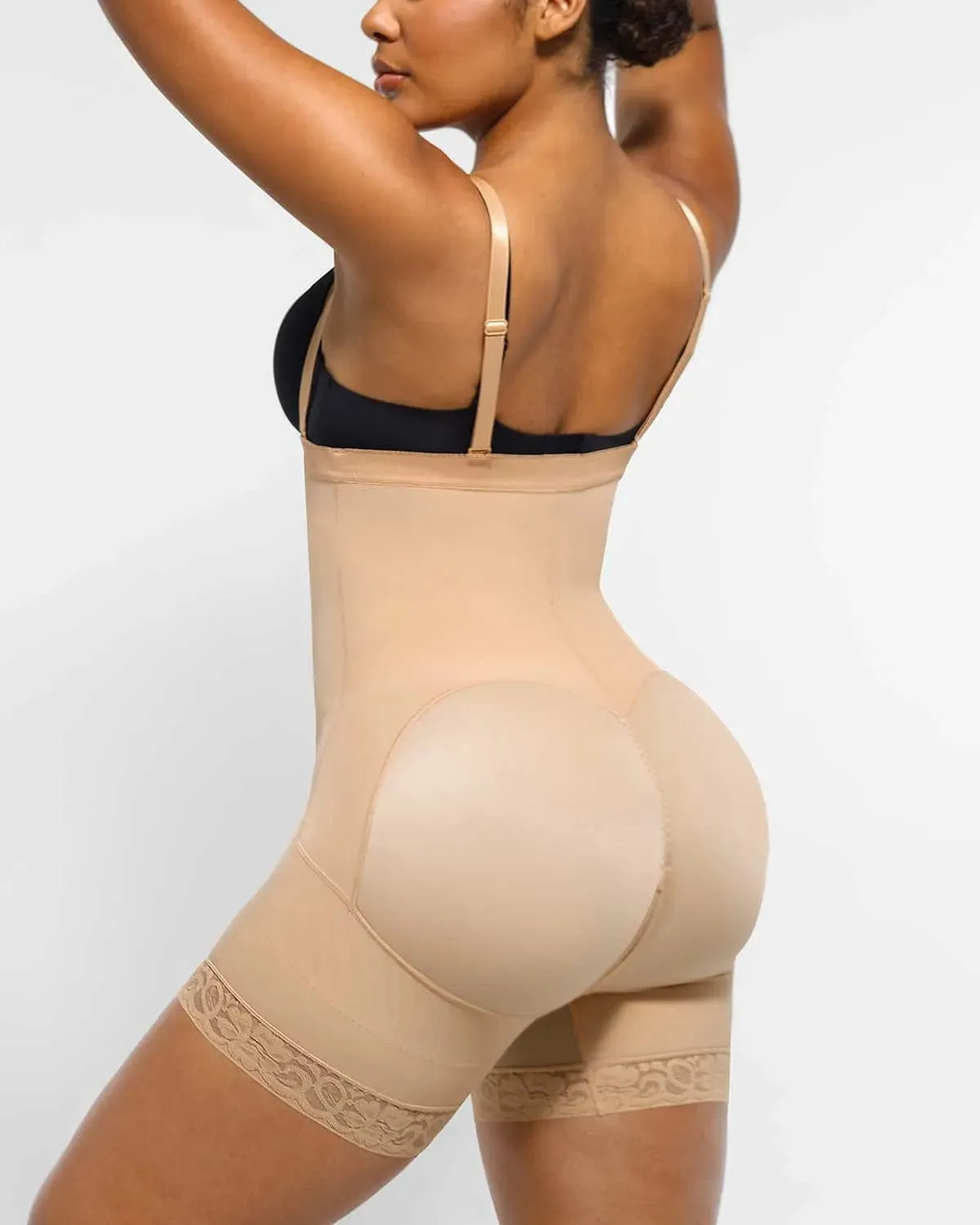 AirSlim® Firm Tummy Compression Bodysuit Shaper With Butt Lifter