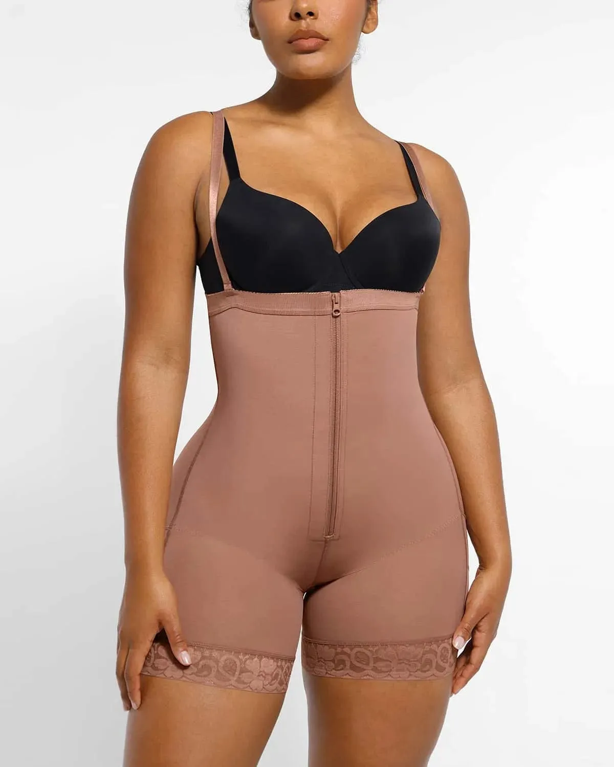 AirSlim® Firm Tummy Compression Bodysuit Shaper With Butt Lifter