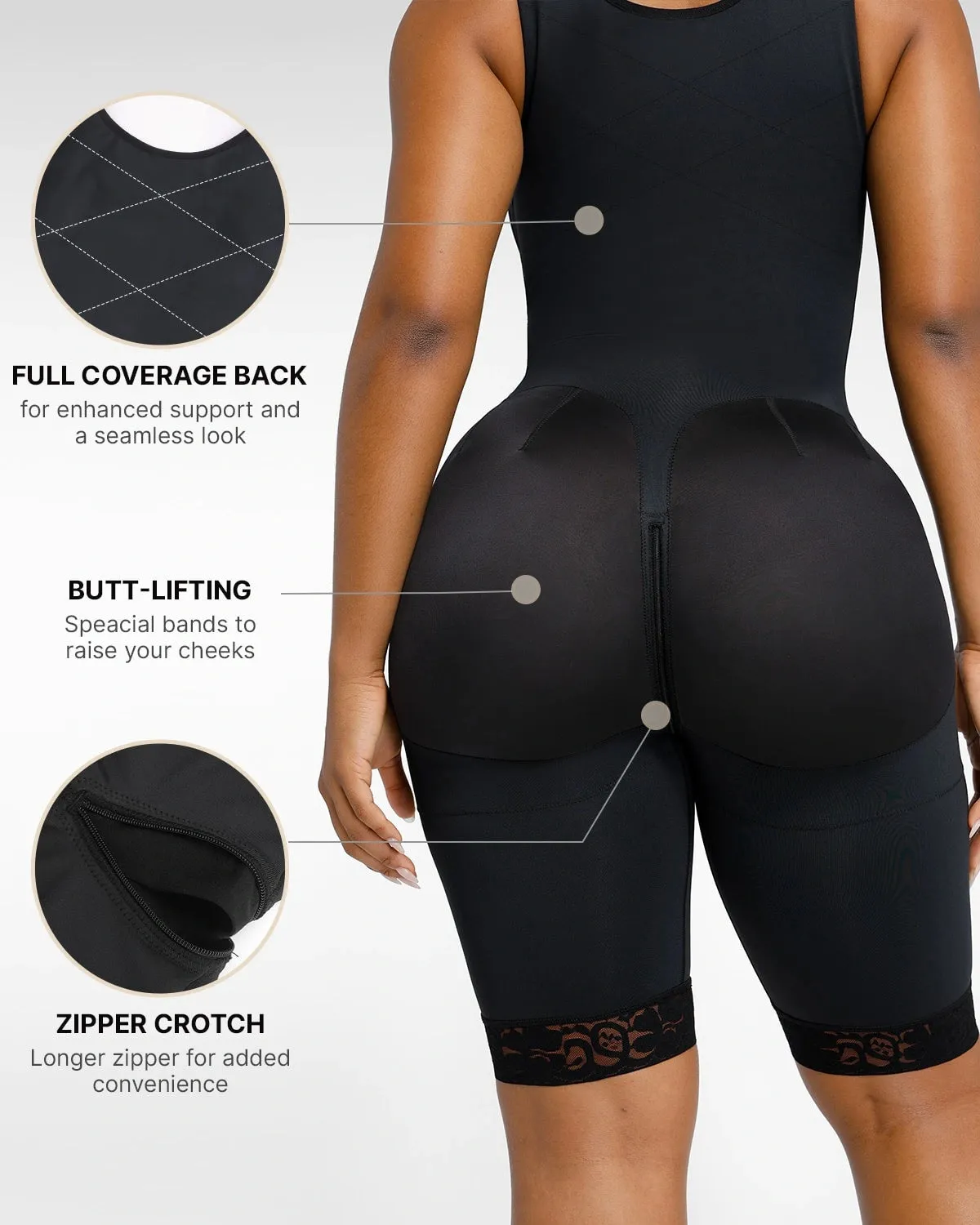 AirSlim® Full Body Butt-Lifting Bodysuit