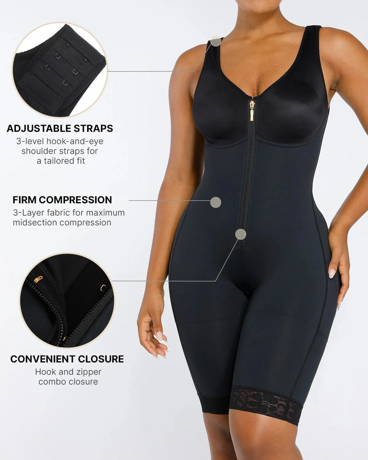 AirSlim® Full Body Butt-Lifting Bodysuit