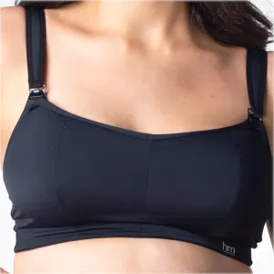 Balance Nursing Maternity Sports Bra Black - Hotmilk