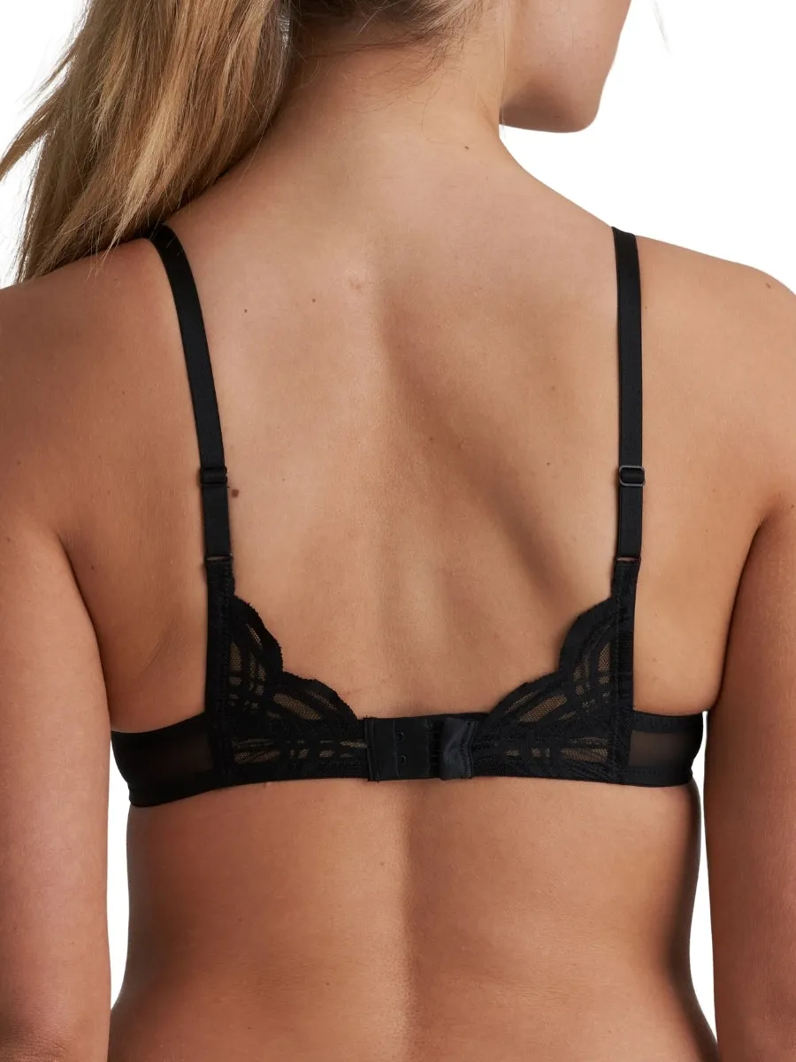 Cathia Push Up Bra - Black