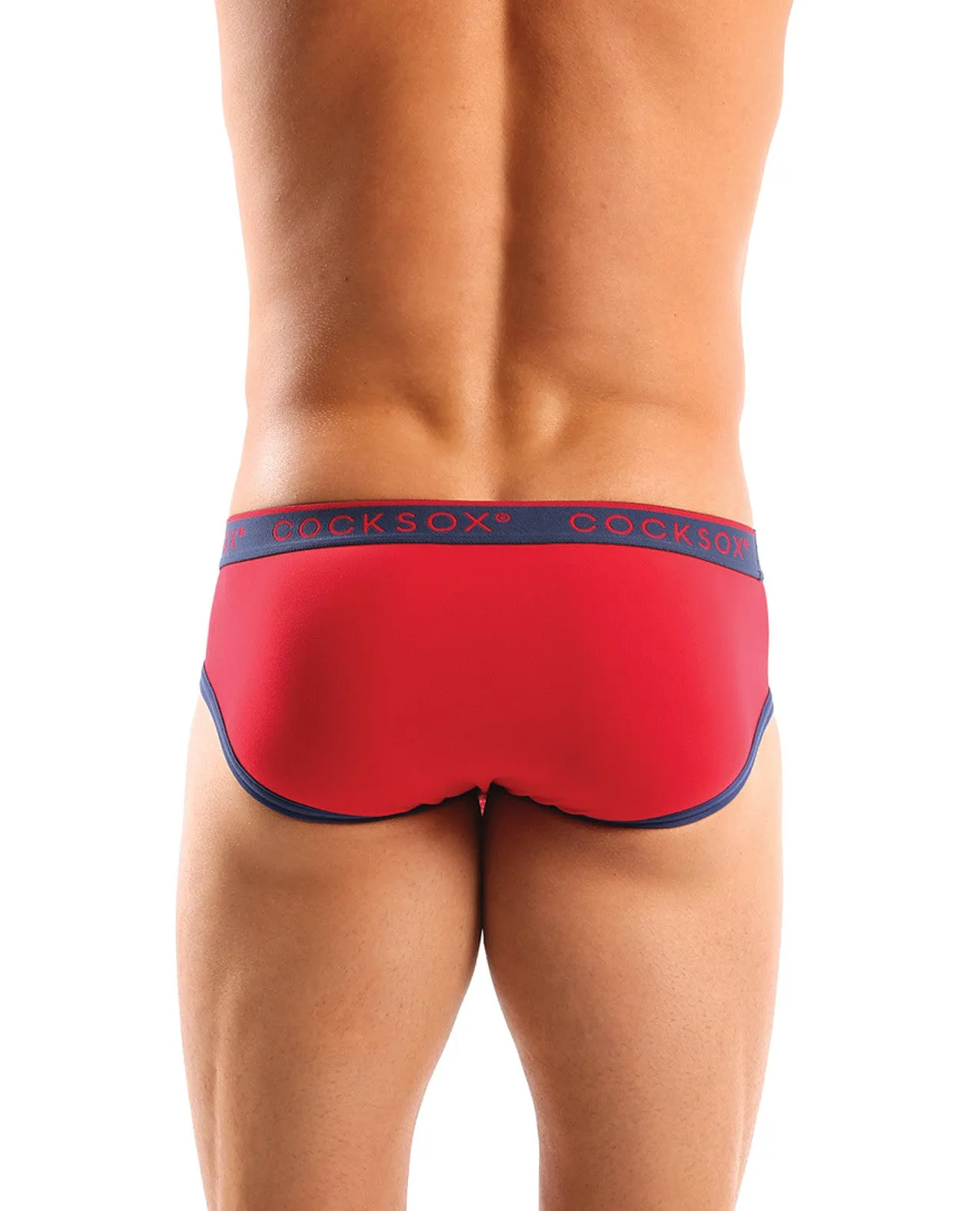 Cocksox Sports Brief Emperor Red LG