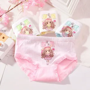 Cute Print Women's Triangle Soft Cotton Panties