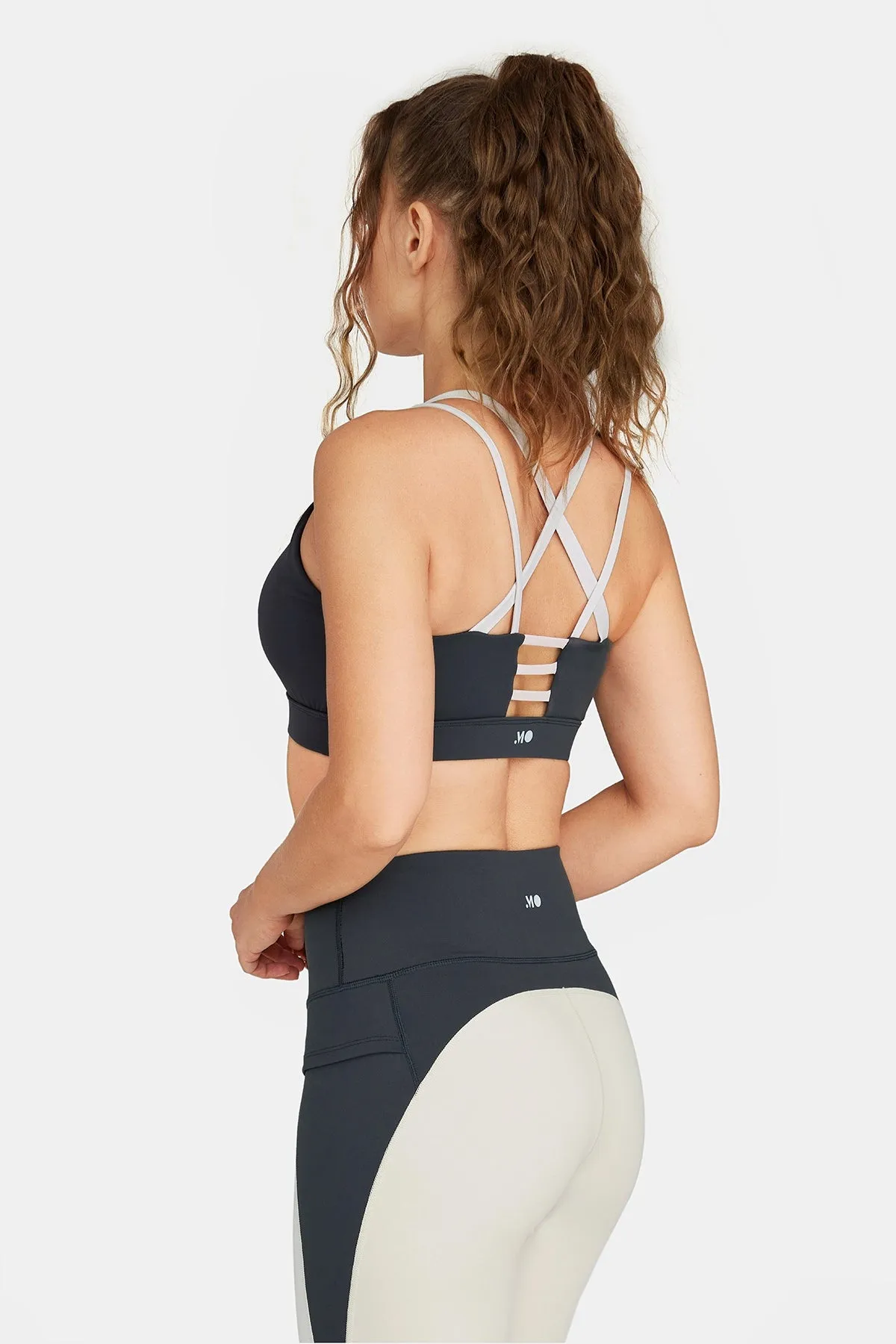 Double Strap Cross Back Sports Bra