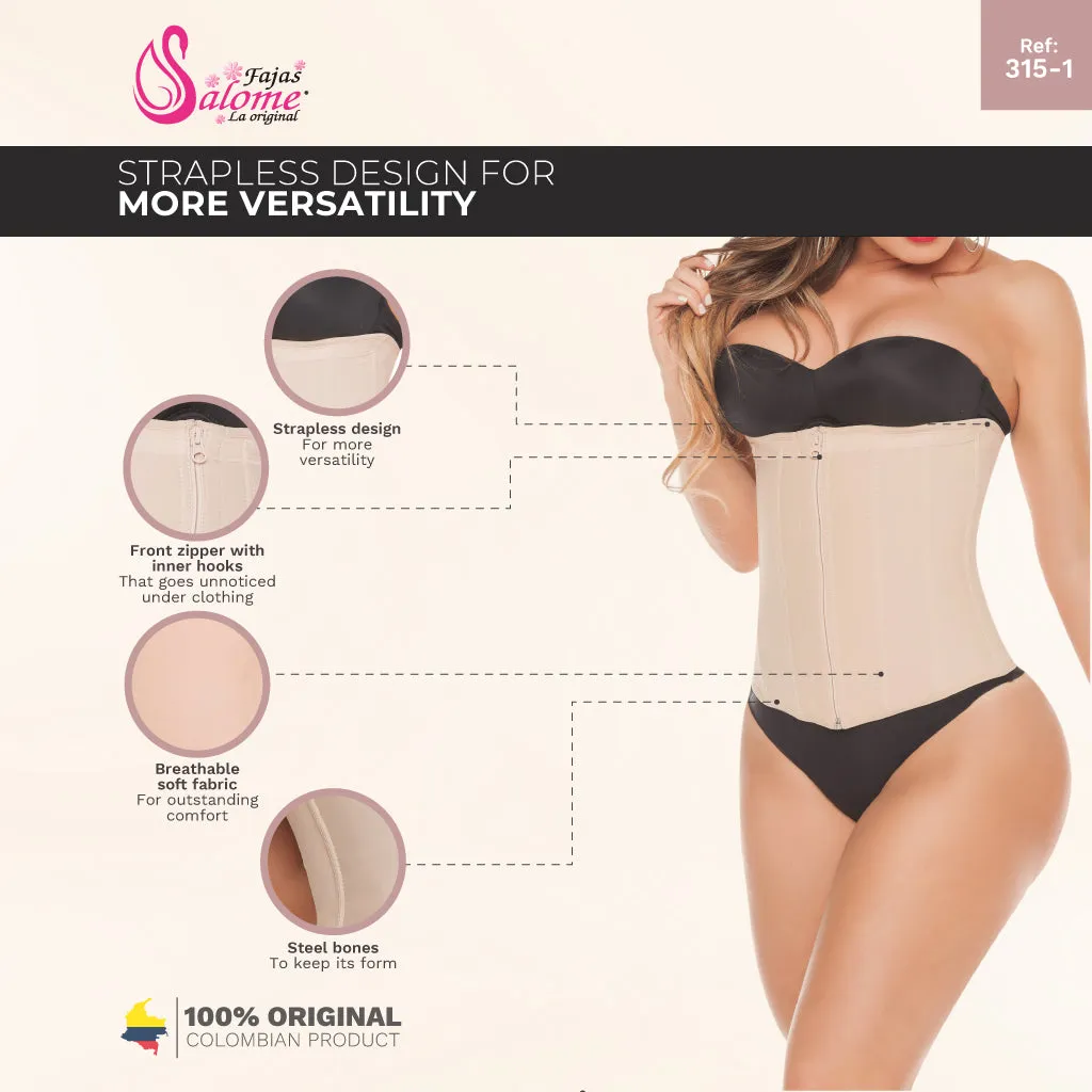 Everyday Use Strapless Waist Cincher Fajas Salome 315