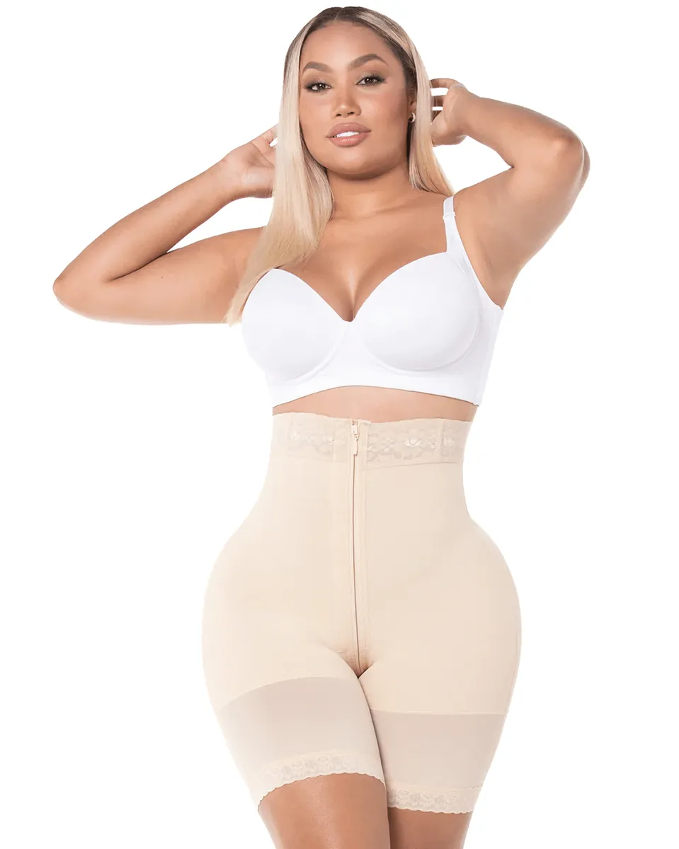 Final Sale Clearance Fajas M & D Hourglass BBL Extra High Waist Thigh Shaper