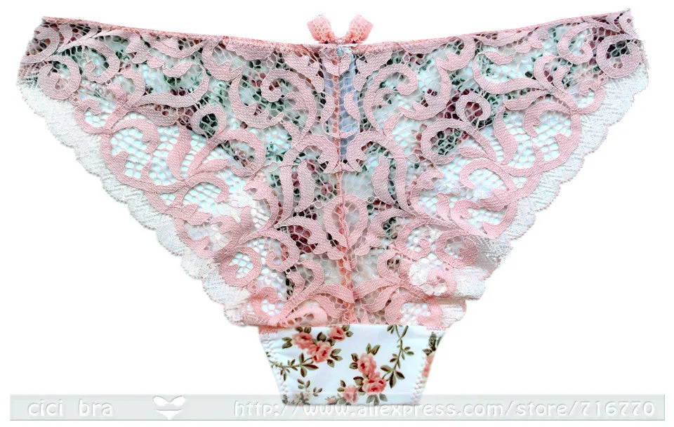 Floral Lace Lingerie Set