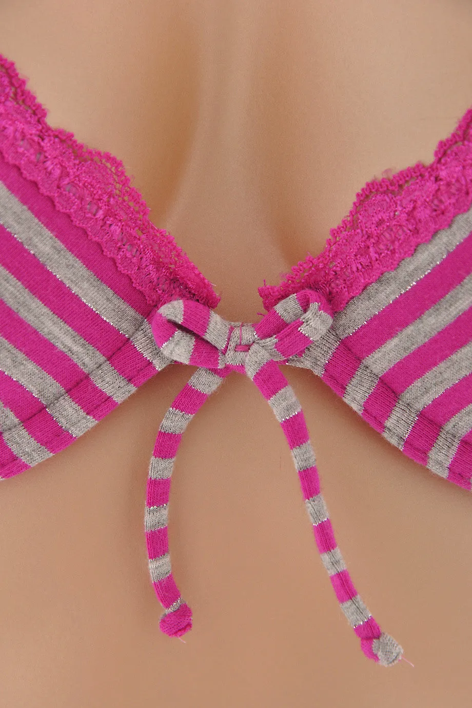 FUNKY Fuchsia Push Up Bra