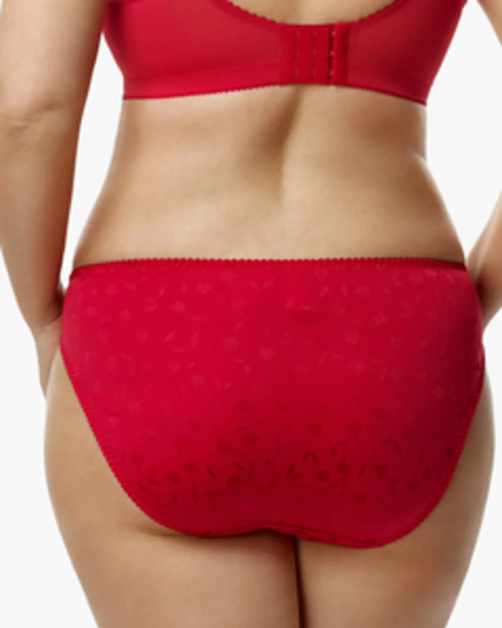 Jacquard Panty | Red