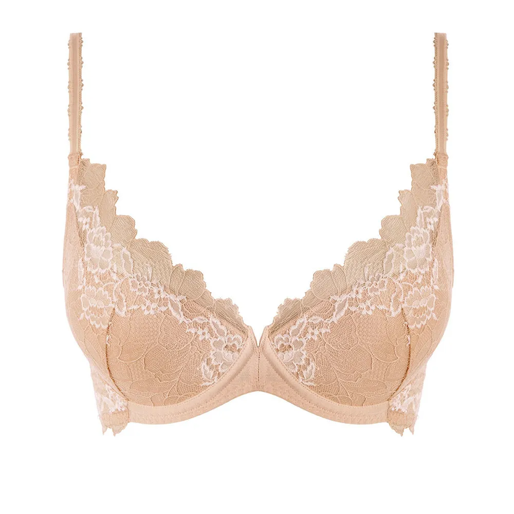 Lace Perfection Underwire Push Up Plunge Bra