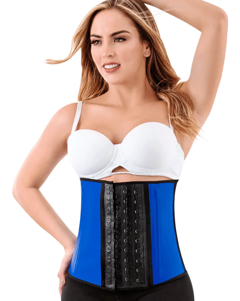 Laty Rose Latex Waist Trainer Cincher 3 Rows Of Hooks