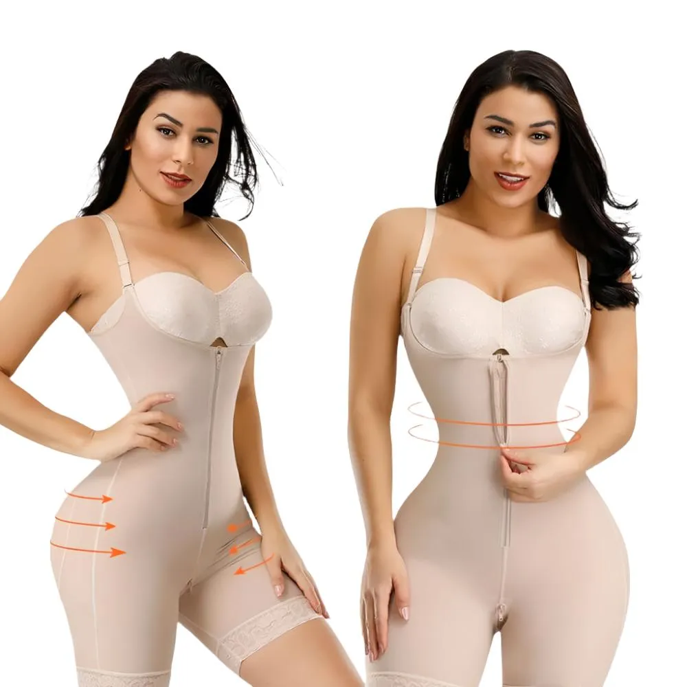 Magic Slimming Postpartum Girdle With Crotch Zipper