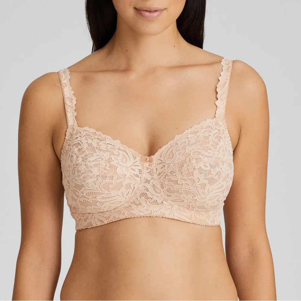 MAGNOLIA Soft Wireless Bra in Light Tan