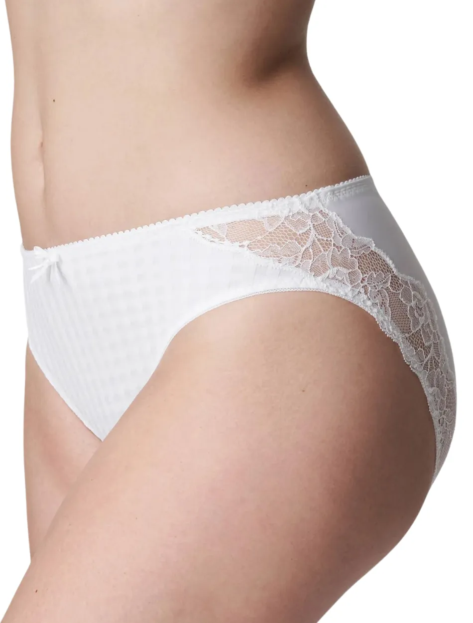 PrimaDonna Madison Rio Briefs, White | White Primadonna Briefs