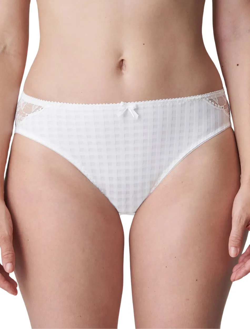 PrimaDonna Madison Rio Briefs, White | White Primadonna Briefs