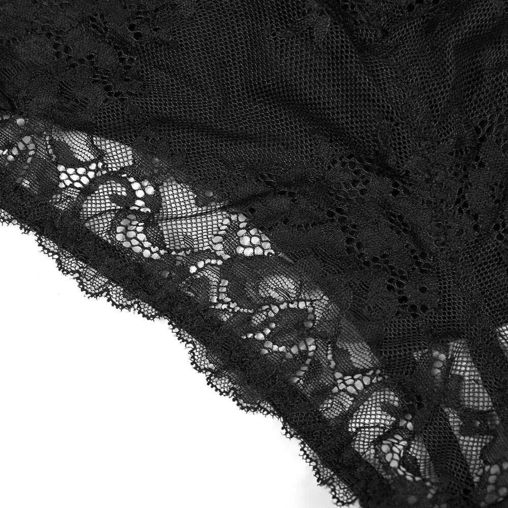 "Waisted" High-Waisted Tummy Control Lace Cheeky Panty