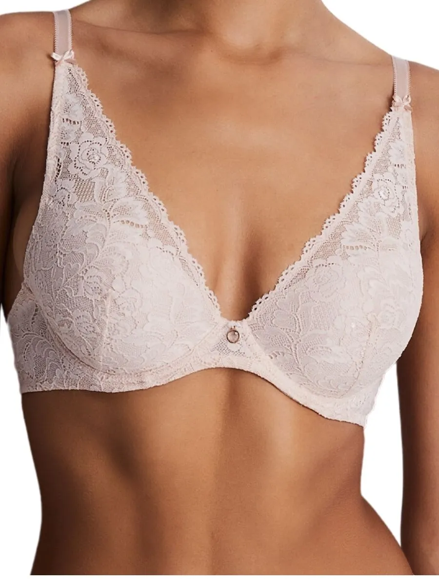 Rosessence Care High Apex Plunge Bra - Nude D'été