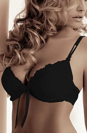 Roza Carmen Black Bra