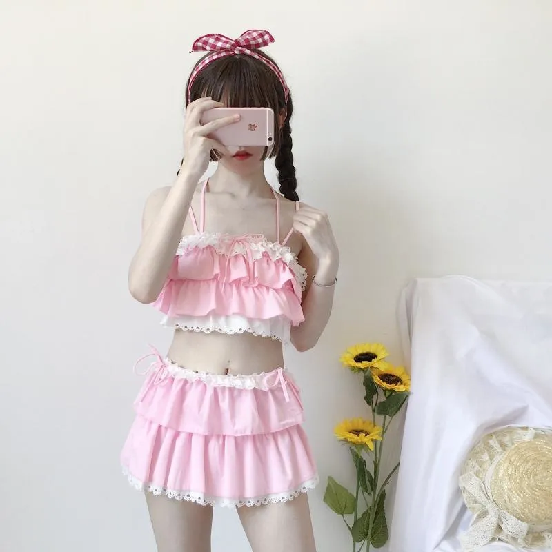 Ruffled Princess Bikini