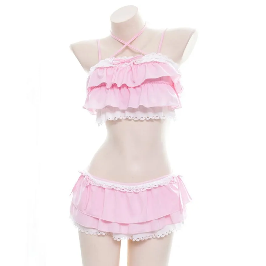 Ruffled Princess Bikini