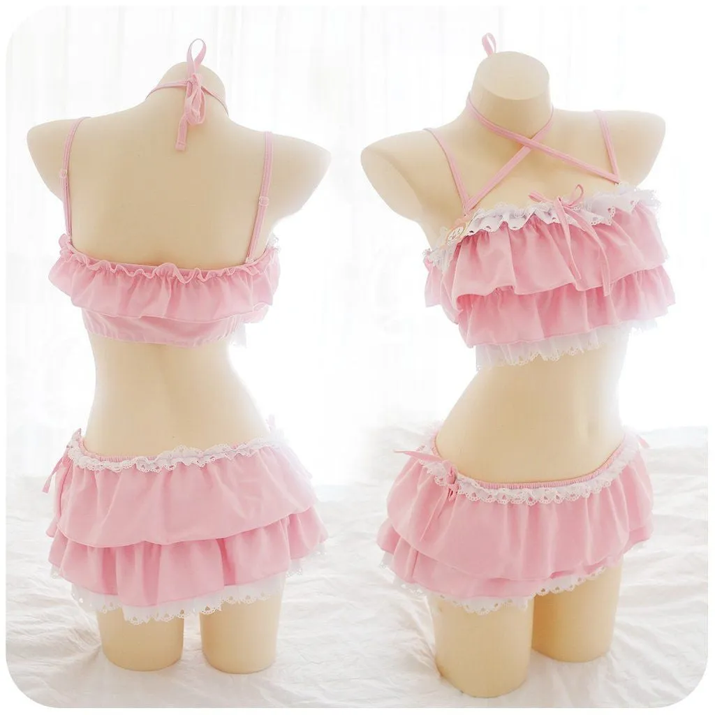 Ruffled Princess Bikini