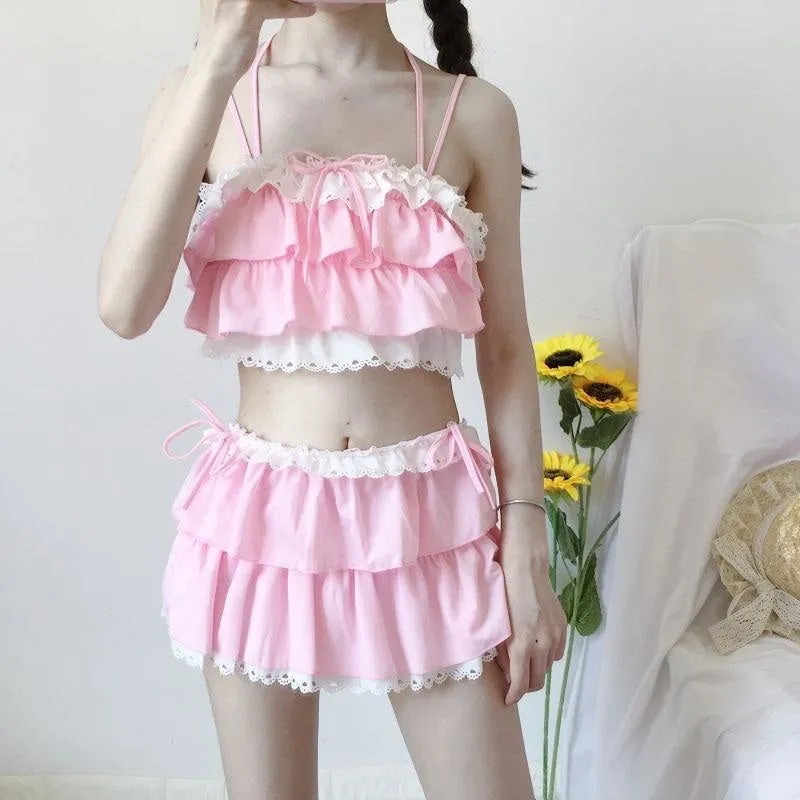 Ruffled Princess Bikini