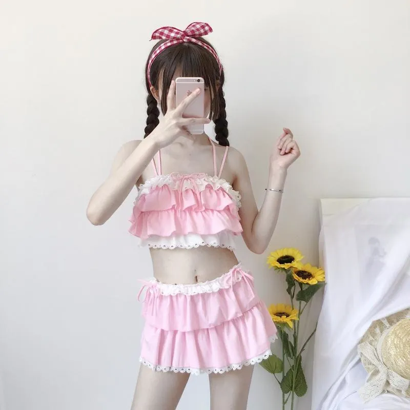 Ruffled Princess Bikini