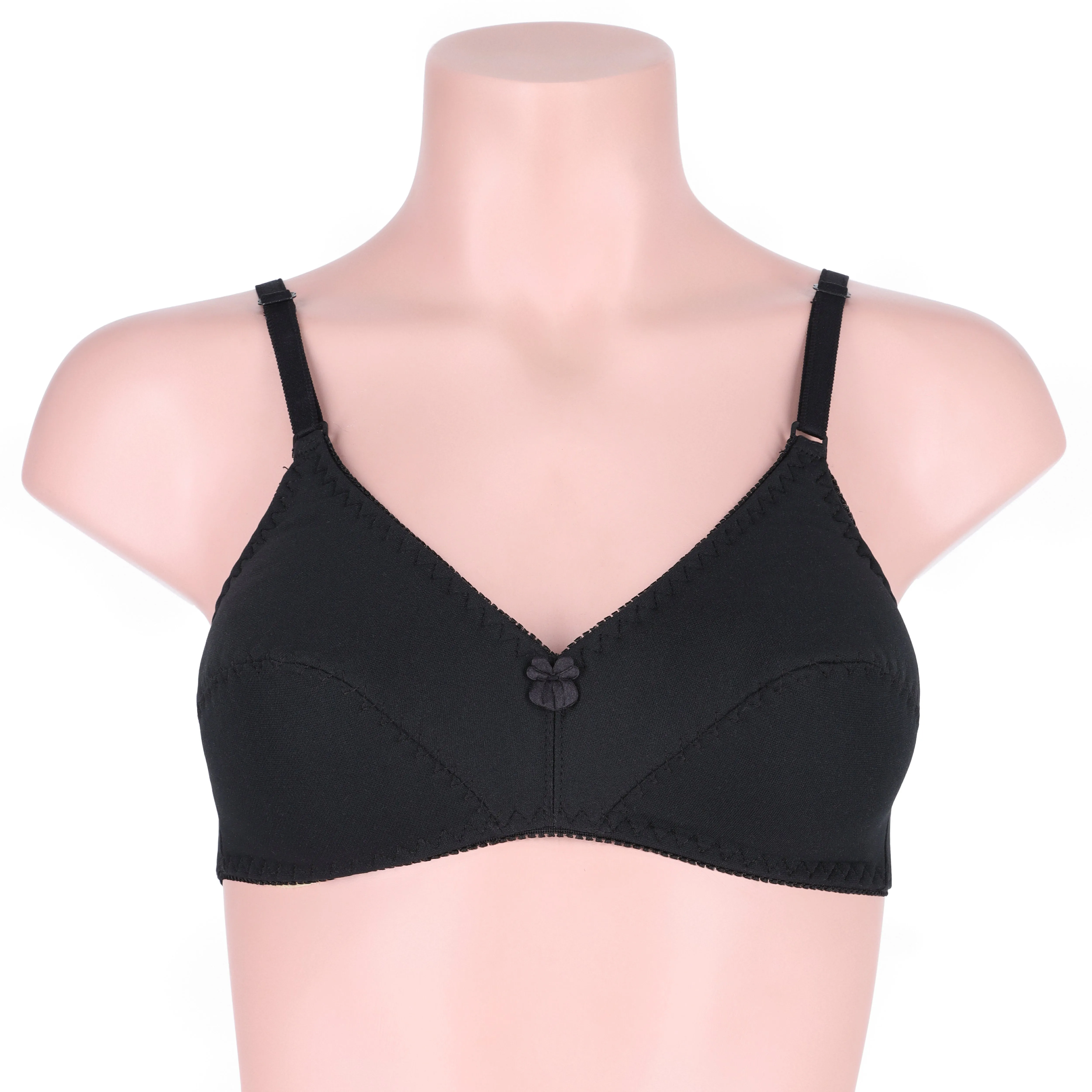 Sajiero Ample Single Padded Casual Wireless Bra