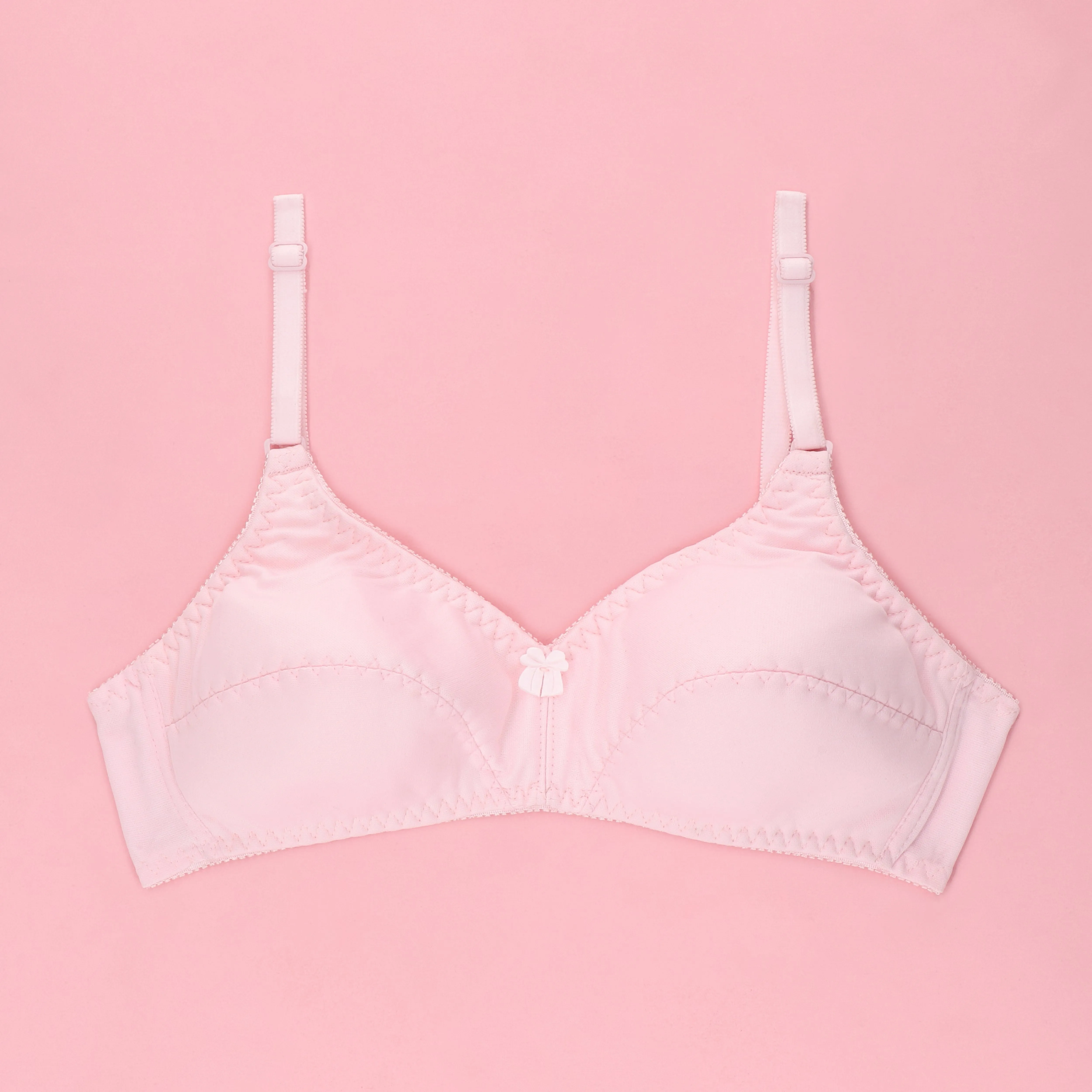 Sajiero Ample Single Padded Casual Wireless Bra