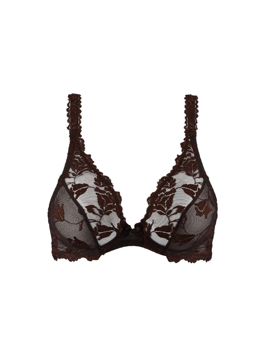 Softessence Triangle Bra - Espresso