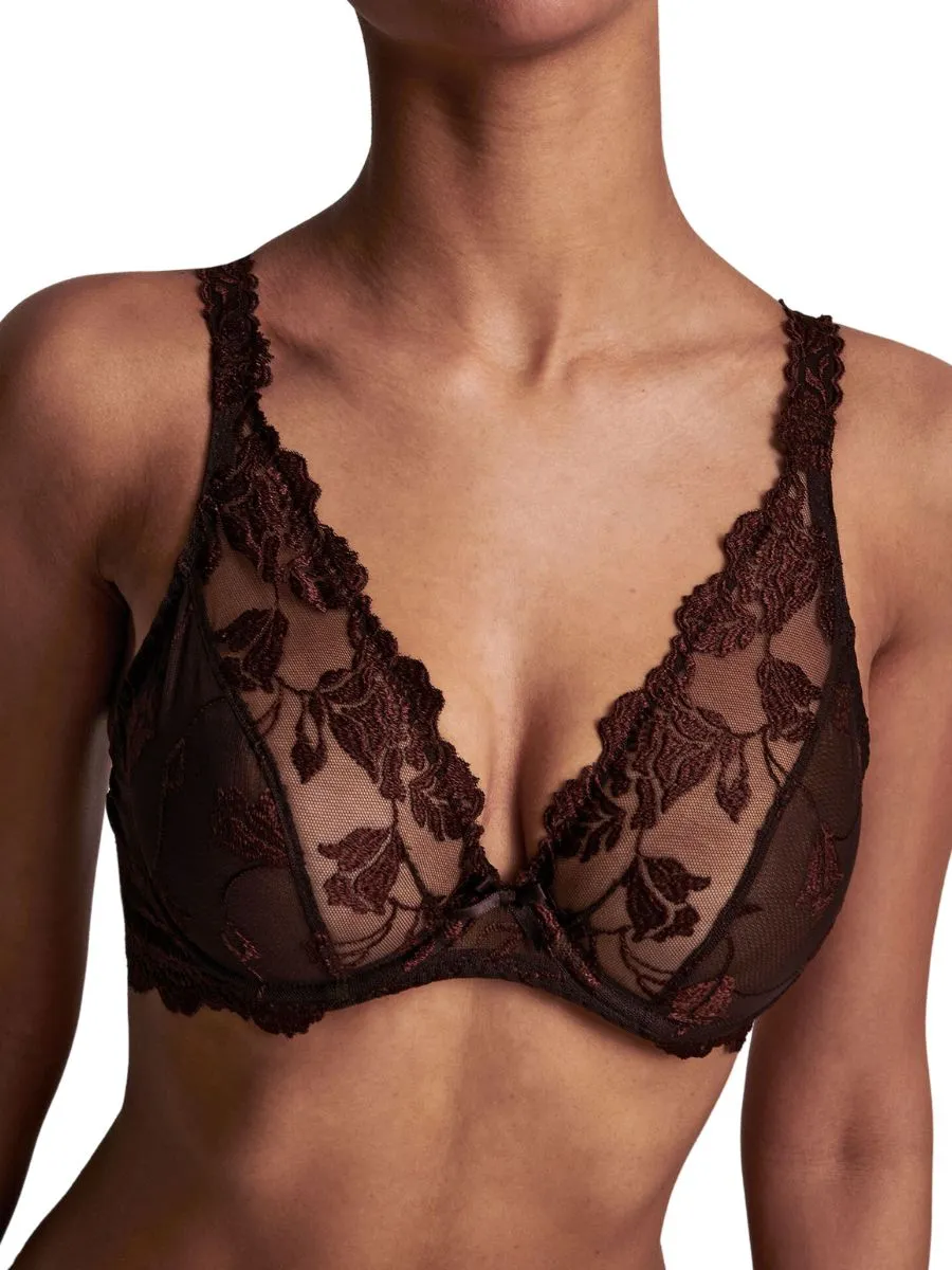 Softessence Triangle Bra - Espresso