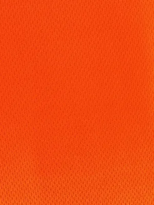 Sports Mesh Activewear Jersey Spandex Fabric / Orange / Sold By The Yard