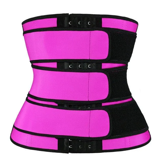 Trending Waist Trainer Body Shaper - Slim Belt For Women - Tummy Control Modeling Strap Waste Corset Fajas Colombiana (FHW1)