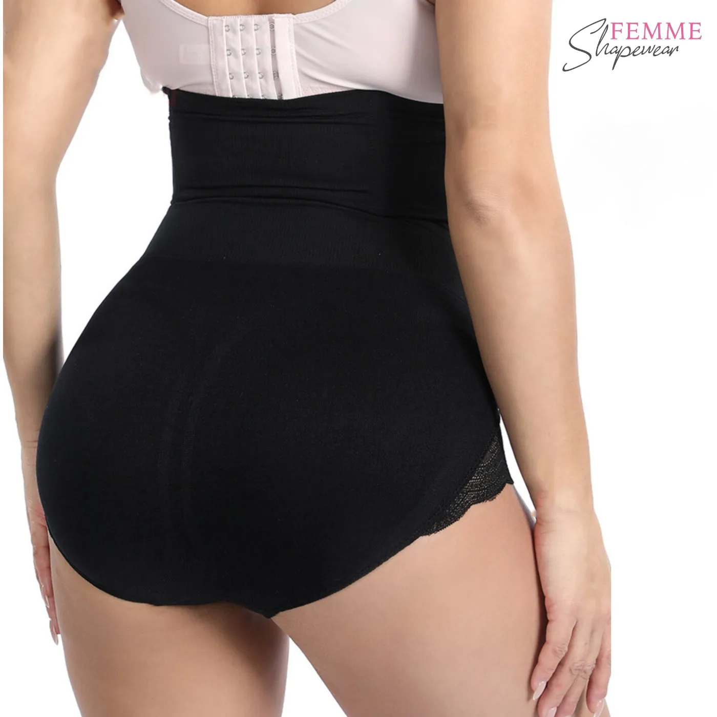 Ultimate Waist Shaper and Butt Lifting Shapewear with 3 levels of hooks