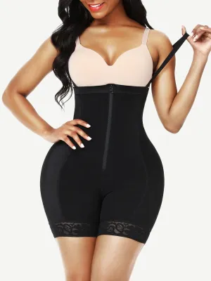 Wholesale Butt Lifter High Waist Lace Removable Pads Firm Compression