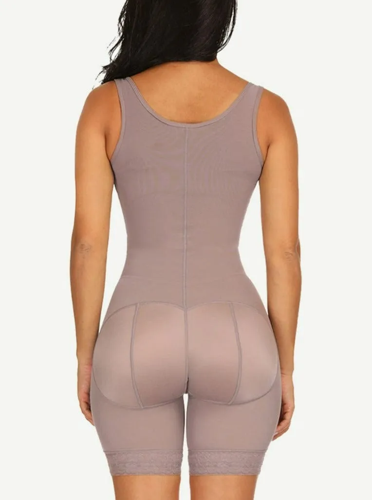 Wholesale Hook Open Crotch Three Hook Full Body Shaper Compression Garment