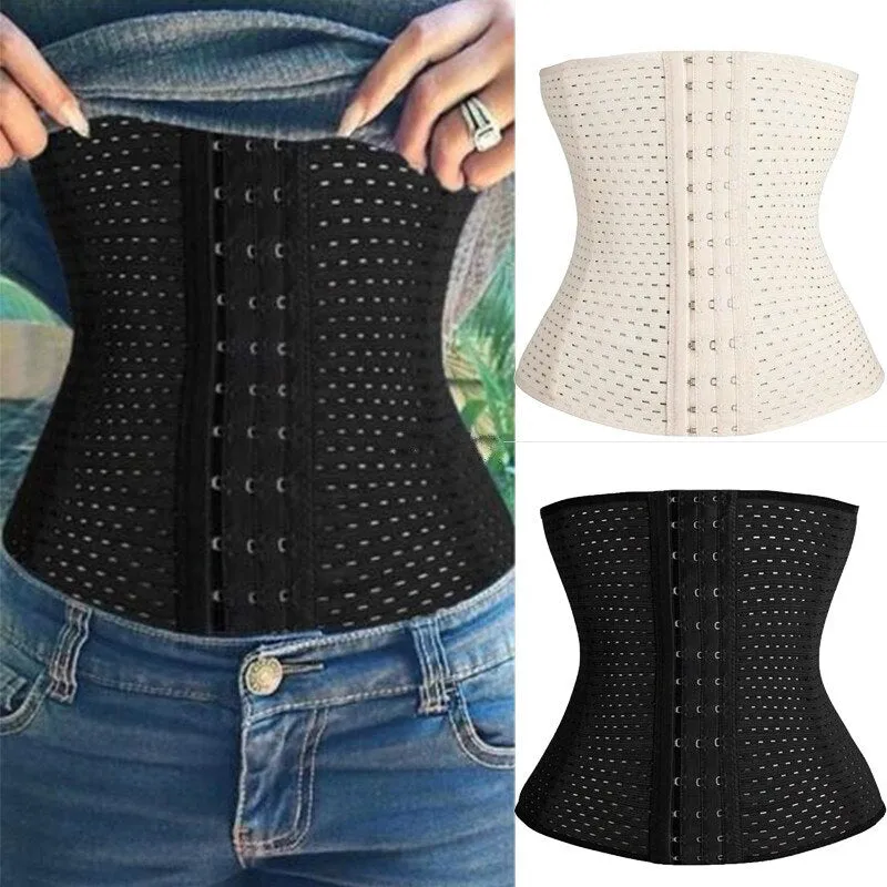 Women Waist Trainer Slimming Belts Body Shapers Fat Burning Modeling Waist Cinchers Reducing Shapewear Sauna Belt Lose Weight